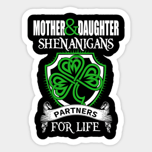 Mother Daughter For Life Sticker